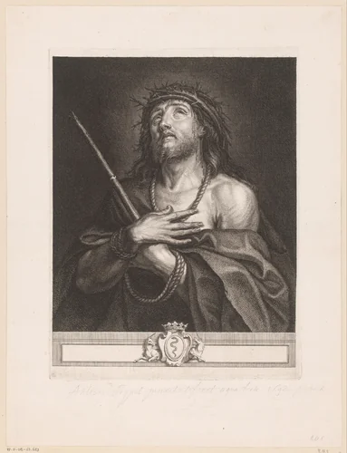 Ecco Homo by Antoine Coypel, print, 1692
