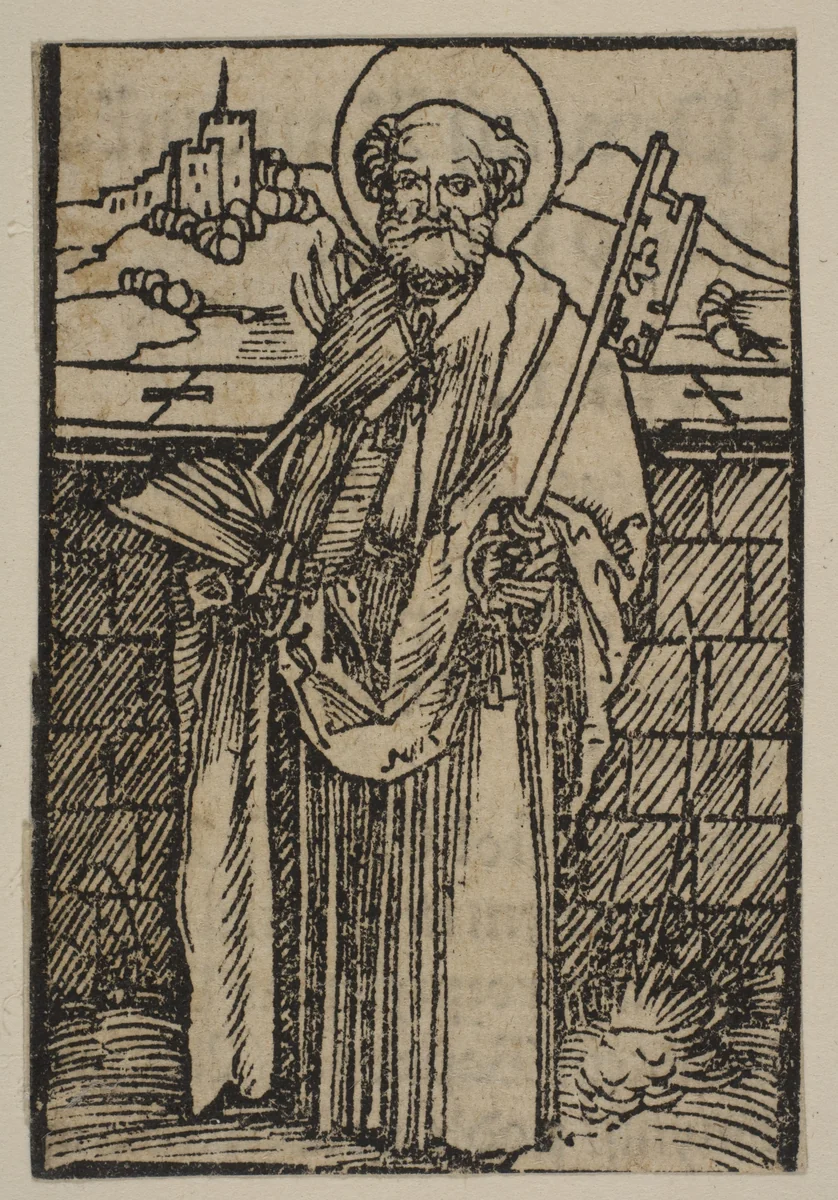 Saint Peter by Albrecht Dürer, print, 1485-1528