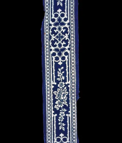 Border by England or United States, textile, 1801-1900