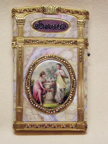 Souvenir by Barthélemy Pillieux, metalwork, 1780-1781
