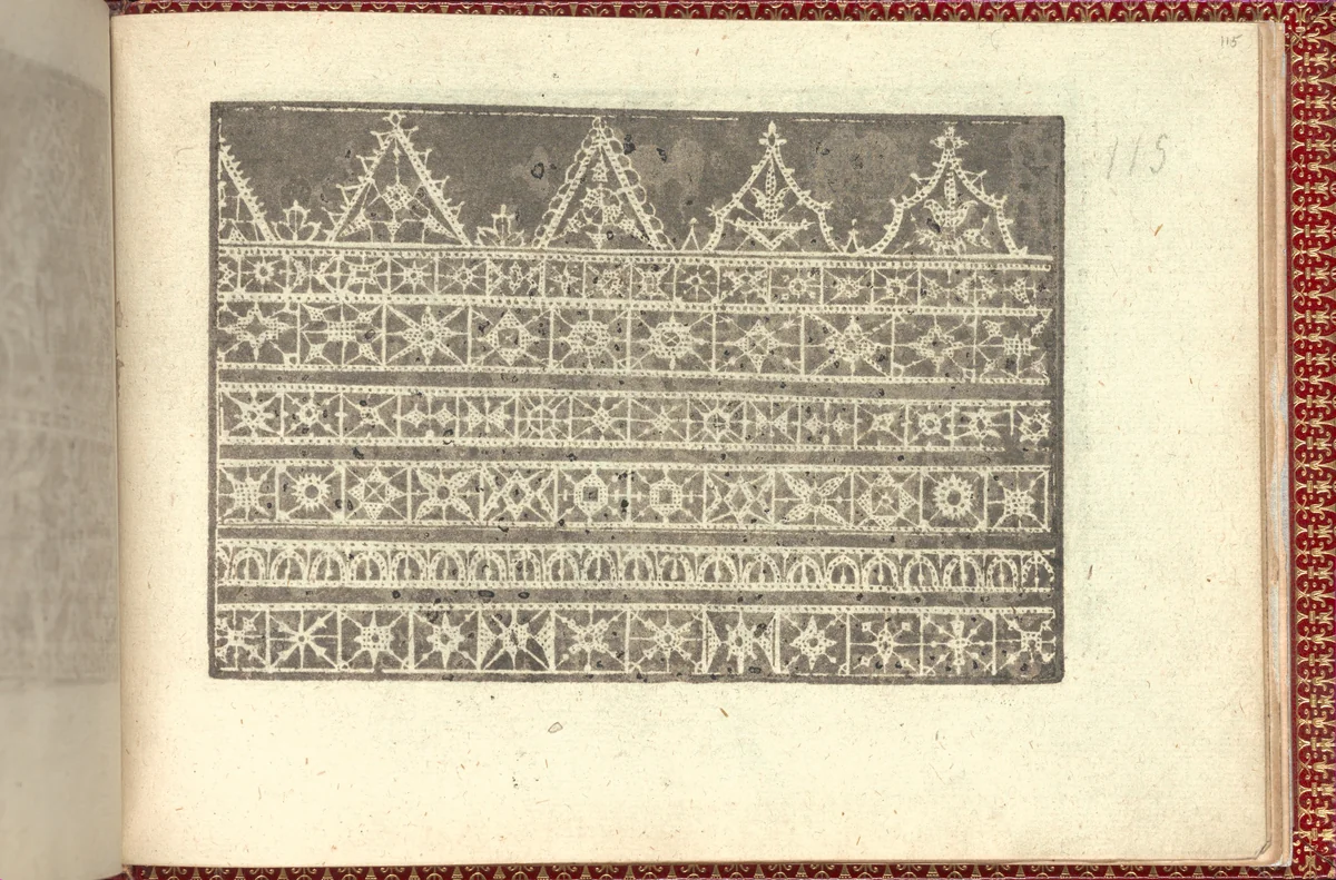 Corona delle Nobili et Virtuose Donne: Libro I-IV, page 115 (recto) by Cesare Vecellio, book, 1601