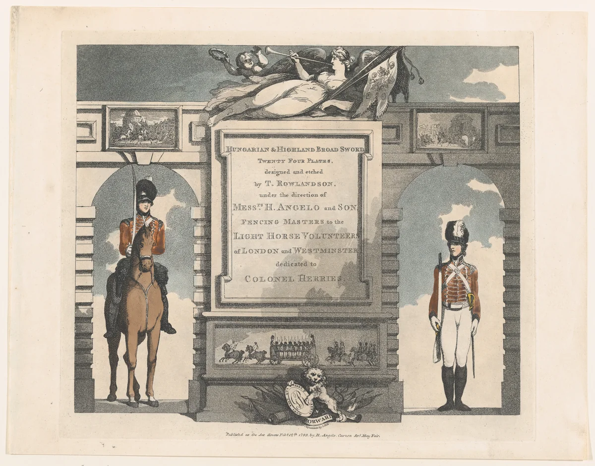 Forward by Thomas Rowlandson, print, 1799