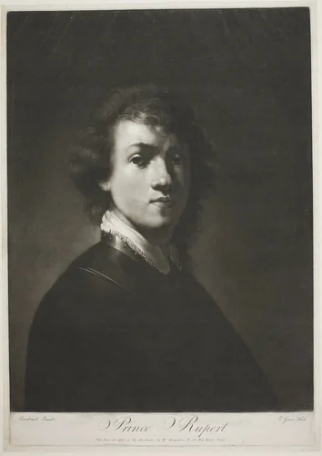 Prince Rupert by Valentine Green, print, 1775