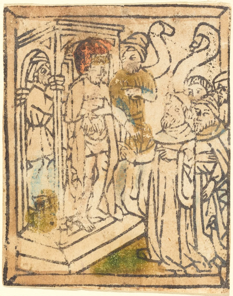 Ecce Homo by German 15th Century, print, 1440-1450