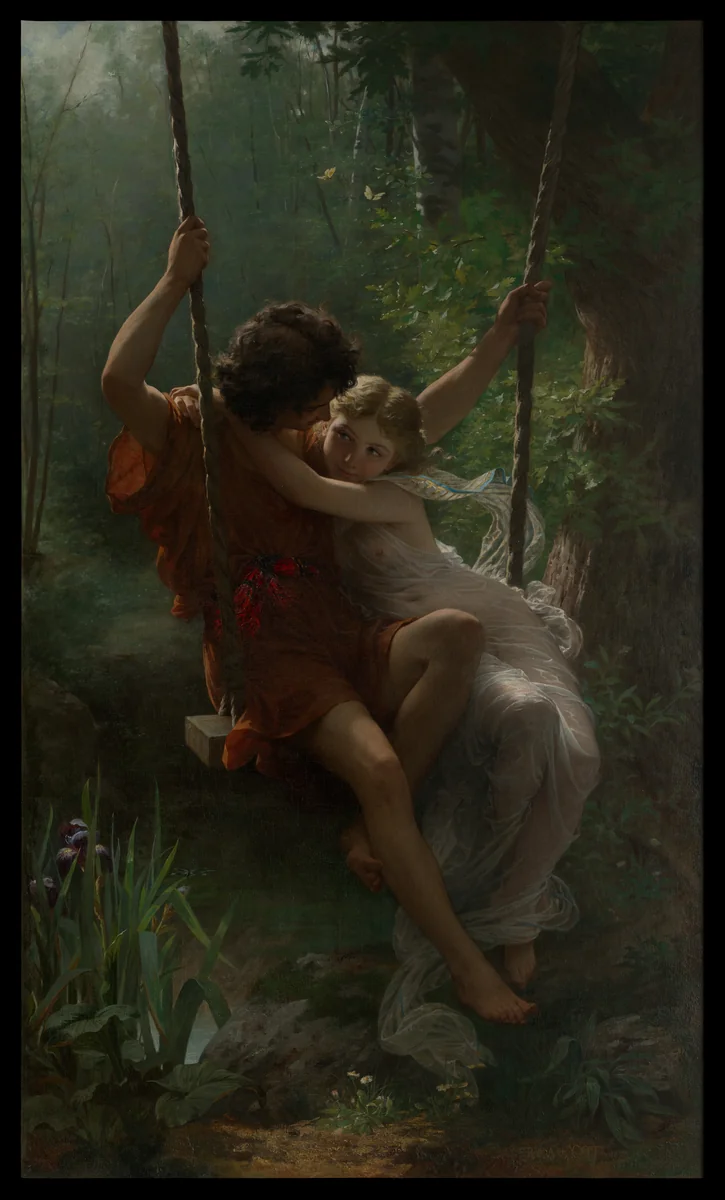 Springtime by Pierre-Auguste Cot, painting, 1873