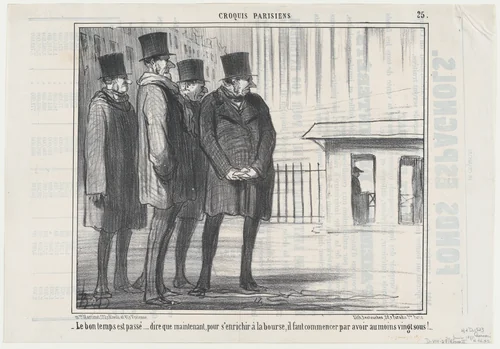 De l'utilité d'une famille pour une cantatrice, from Croquis Dramatiques, published in Le Charivari, January 28, 1857 by Honoré Daumier, print, 1857