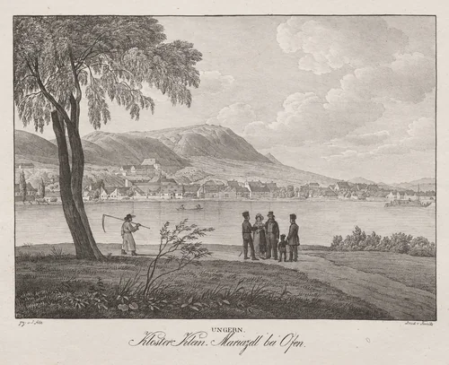 Ungern, Kloster Klein, Mariazell bei Ofen by Jakob Alt, print