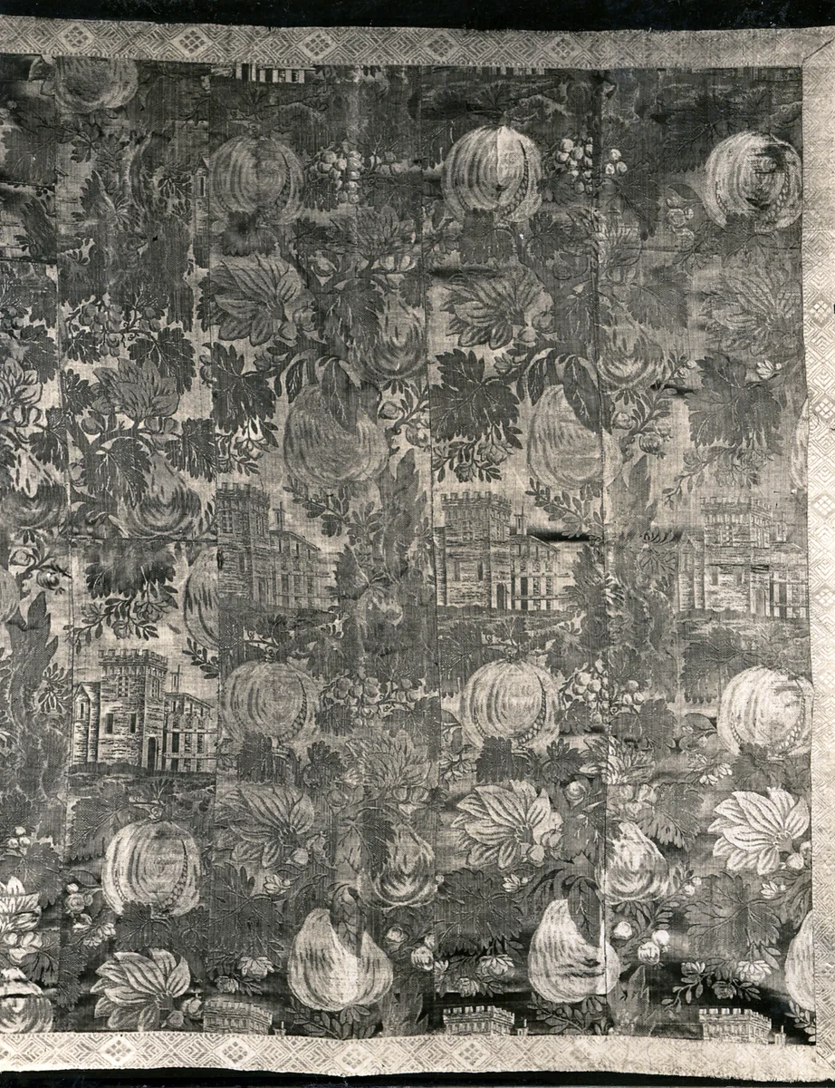 Panel by France, textile, 1735-1736