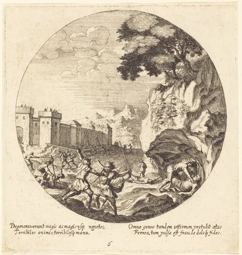 The Iron Age by Georg Andreas Wolfgang, portfolio, 1631-1716