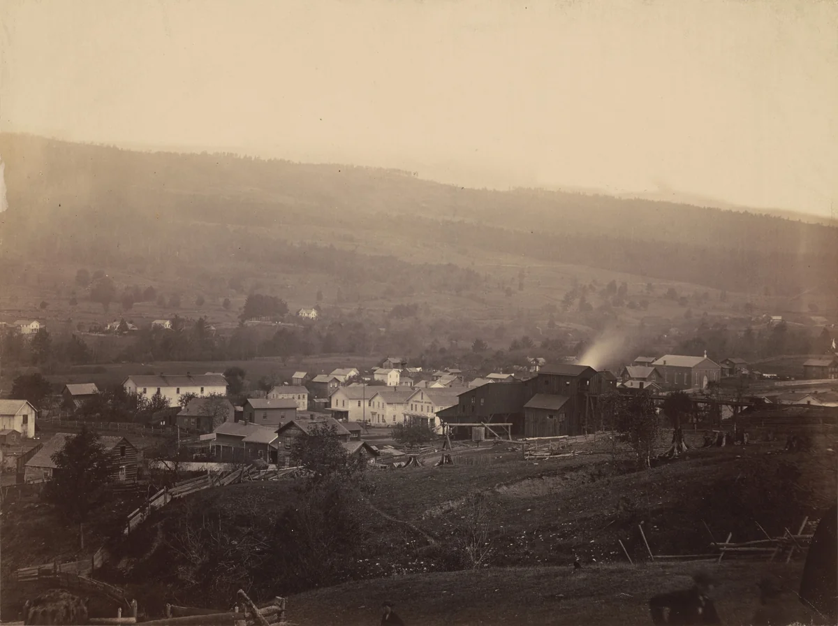 Olyphant, Del. & Hudson Canal Co. by Thomas H. Johnson, photograph, 1858-1868