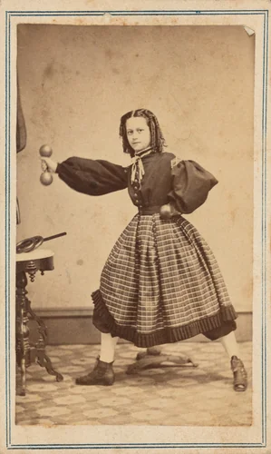 Portrait of a Woman by Fernando Dessaur, photograph, 1858-1868