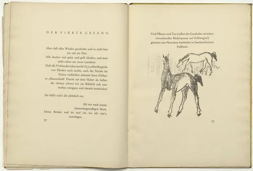 Untitled (in-text plate, page 23) from Die Samländische Ode (The Samland Ode) by Max Pechstein, illustrated book, 1918