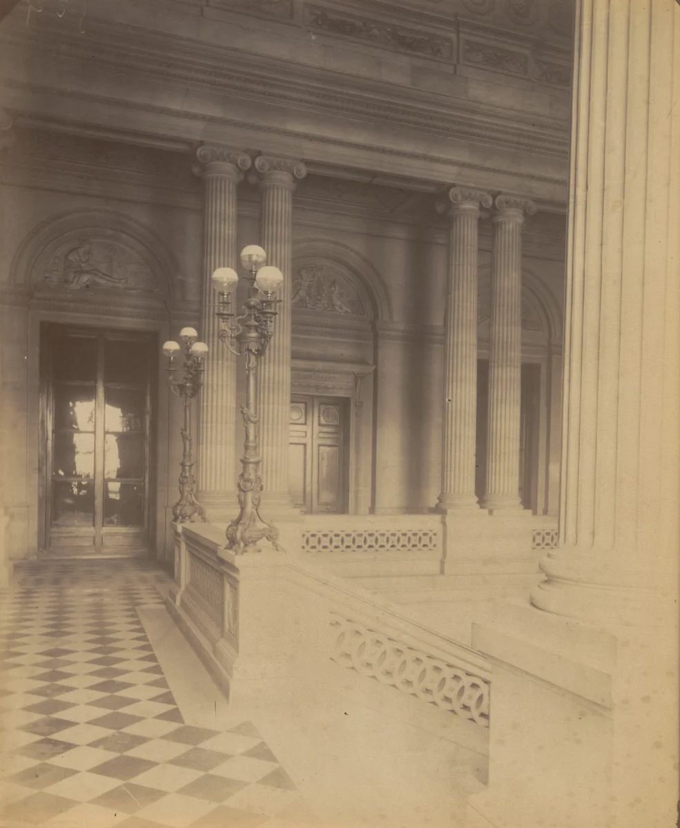 La monnaie. Quai Conti by Eugène Atget, photograph, 1905