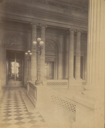 La monnaie. Quai Conti by Eugène Atget, photograph, 1905