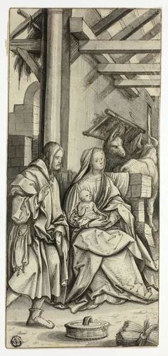 Adoration of the Magi by Hans Burgkmair, drawing, 1493-1531