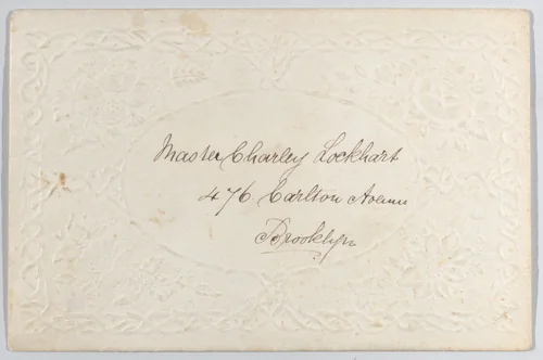 Valentine by anonymous, other, 1845-1875