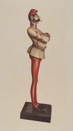 Cigar Store Figure by Albert Ryder, index of american design, 1935-1942
