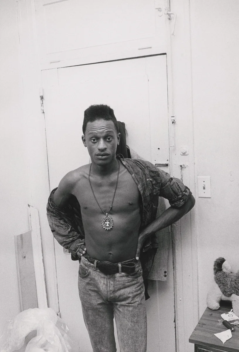 Marcos (by door) by Jim Goldberg, photograph, 1992