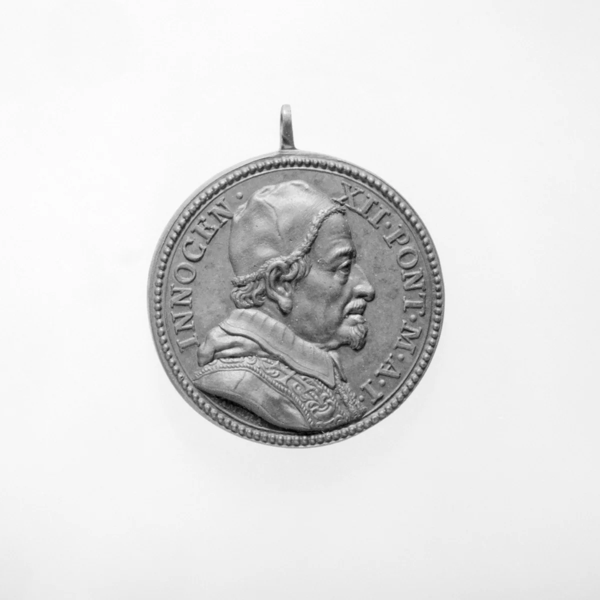 Innocent XII (Pope, 1691–1700) by Giovanni Martino Hamerani, metalwork, 1600-1699