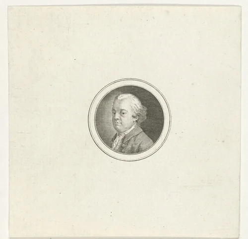 Portret van Daniël Jacobus Canter Camerling by Abraham Jacobsz. Hulk, print, 1787