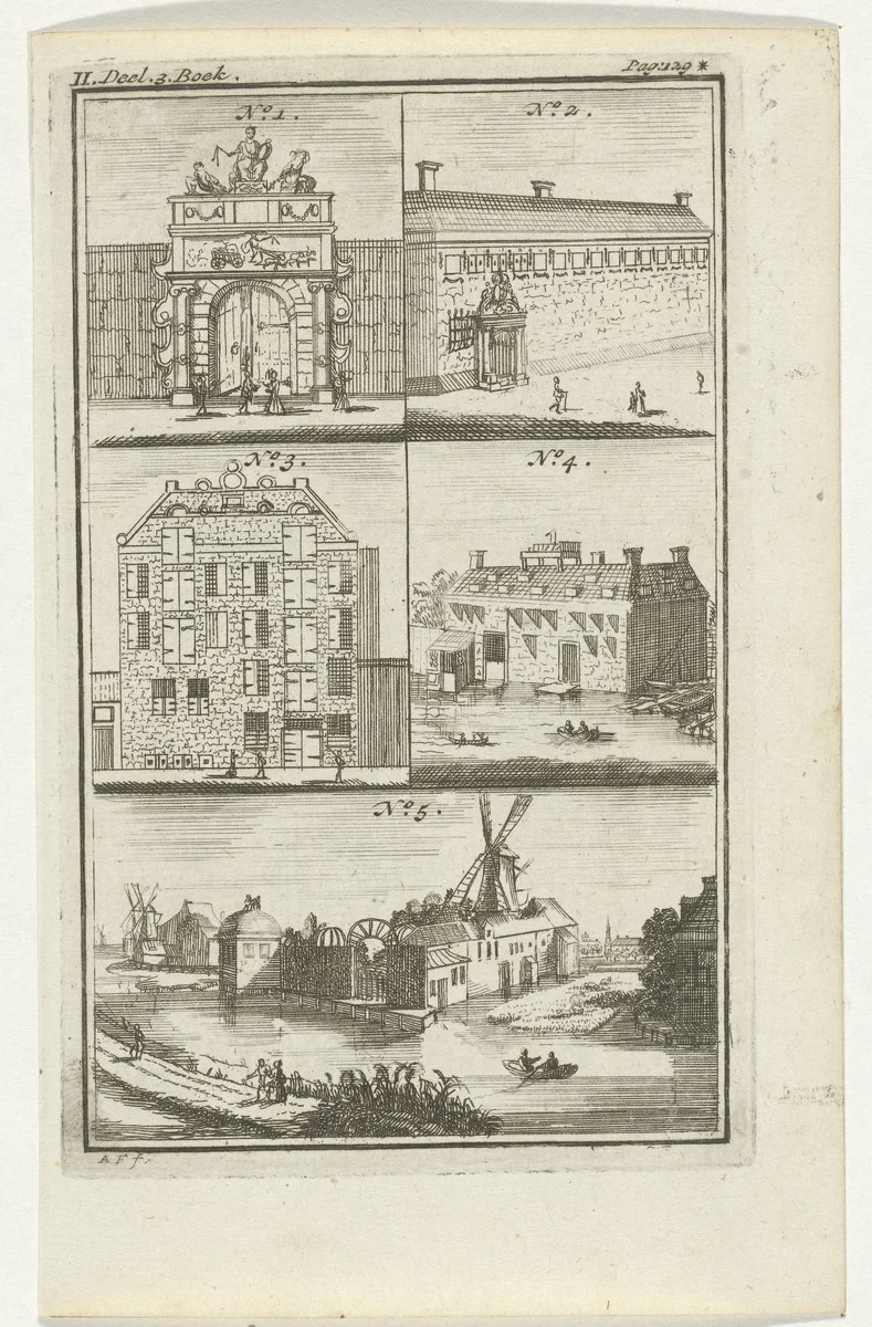 Tekstblad bij boekillustratie by Roeland van Leuve, other, 1723