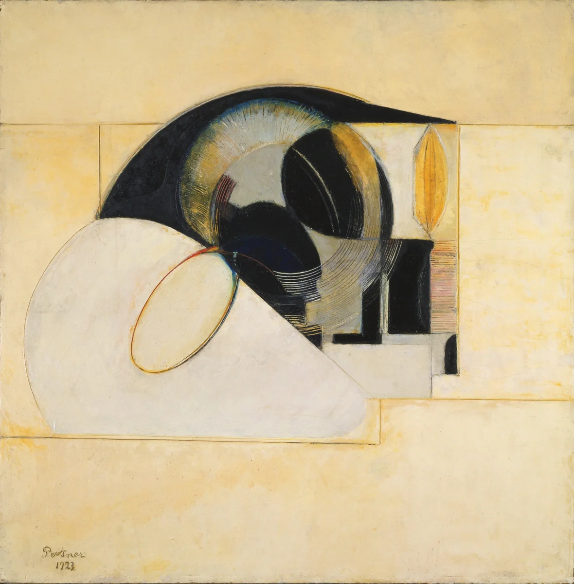 The Eye by Antoine Pevsner, drawing, 1923