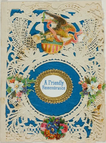 A Friendly Remembrance (valentine) by Unknown Artist, other, 1800-1900