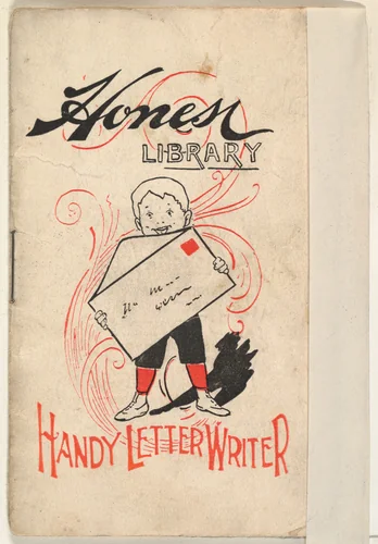 Handy Letter Writer, from the Honest Library series (N115) issued by Duke Sons & Co. to promote Honest Long Cut Tobacco by W. Duke, Sons & Co., print, 1896