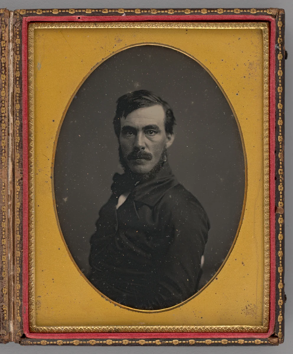 Untitled (Portrait of a Man) by Unknown maker, other, 1855