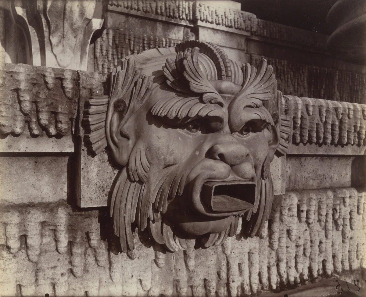 Saint-Cloud by Eugène Atget, photograph, 1923