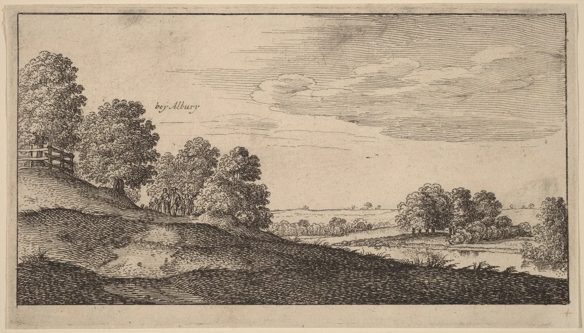 Albury by Wenceslaus Hollar, print, 1645
