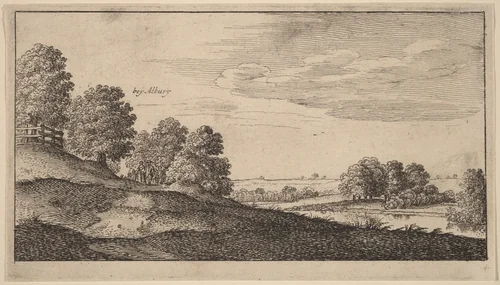 Albury by Wenceslaus Hollar, print, 1645