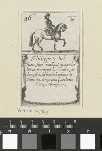 Filips IV by Stefano della Bella, print, 1620-1664