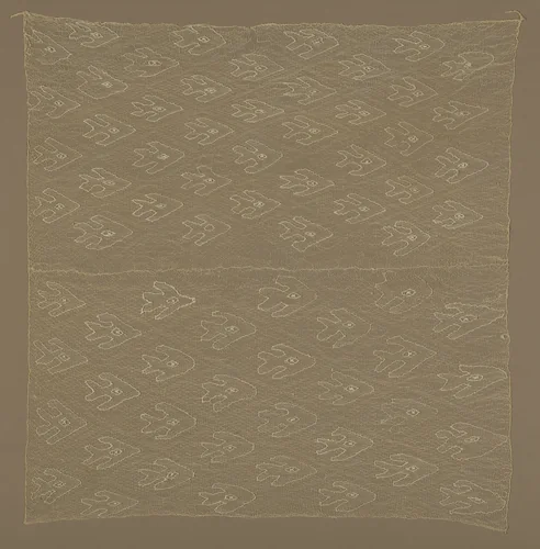 Headcloth by Chancay, textile, 1000-1476