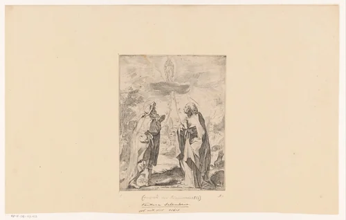 Joachim en Anna by anonymous, print, 1590