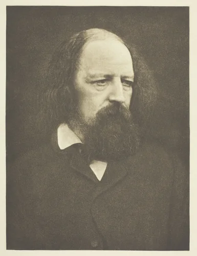 Lord Tennyson by Julia Margaret Cameron, print, 1867