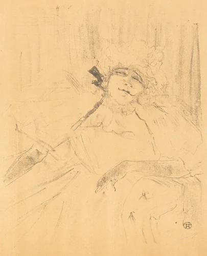 Old Song (Chanson ancienne) by Henri de Toulouse-Lautrec, print, 1898