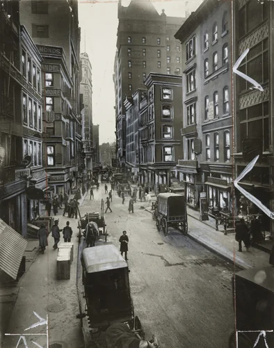 Maiden Lane, New York by Brown Brothers, photograph, 1905