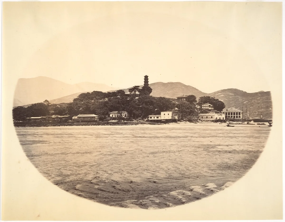 Pagoda Island by John Thomson, photograph, 1869