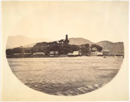 Pagoda Island by John Thomson, photograph, 1869