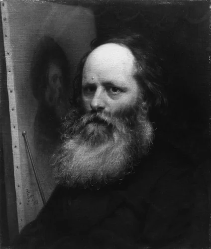 Charles Loring Elliott by Seymour Joseph Guy, artwork, 1868