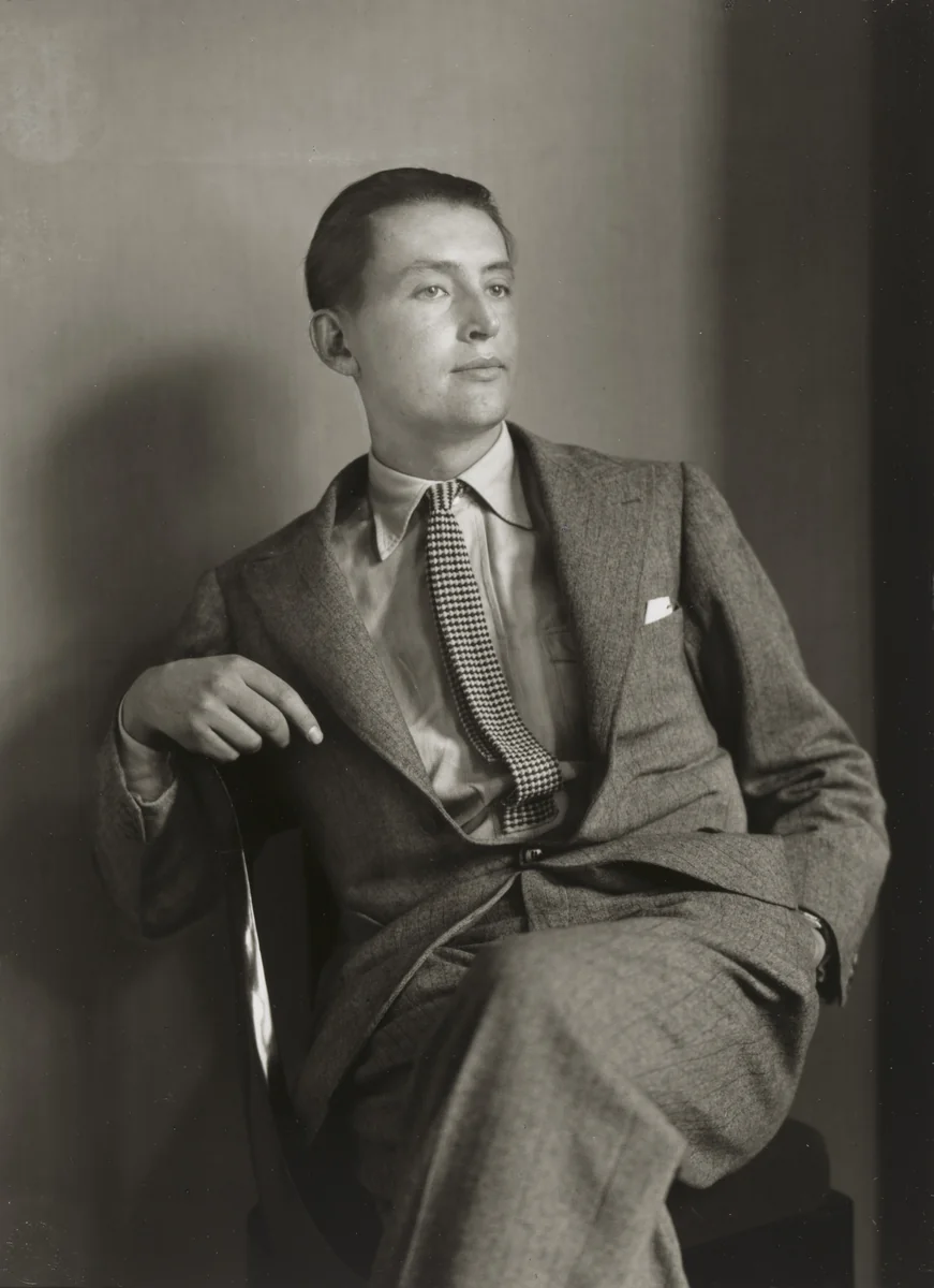 Writer [Claus Clausen] by August Sander, photograph, 1928
