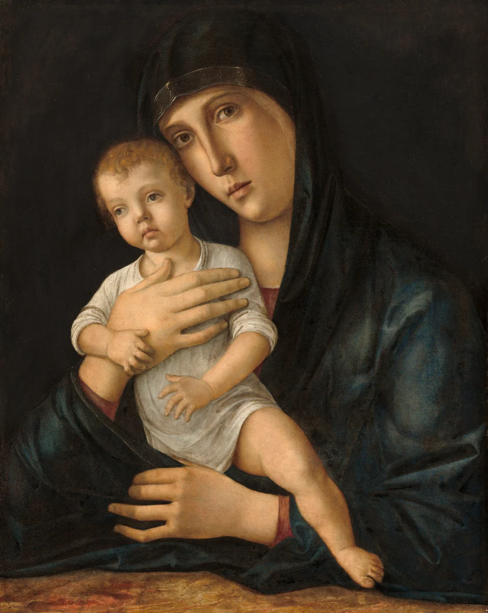 Madonna and Child by Giovanni Bellini, painting, 1480-1485