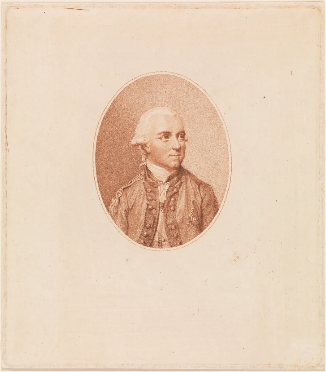 Sir Henry Clinton by Francesco Bartolozzi, print, 1780