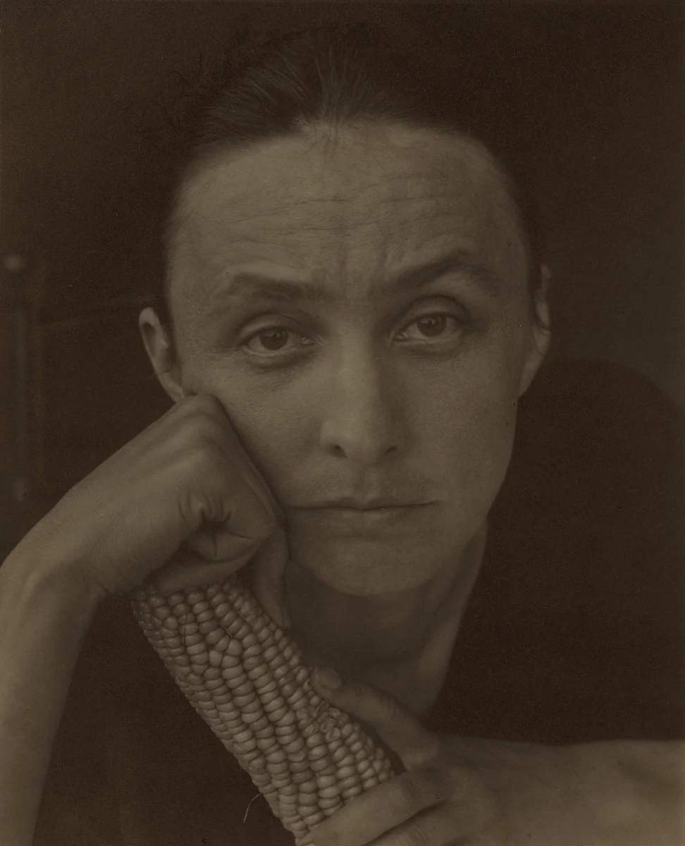Georgia O'Keeffe by Alfred Stieglitz, photograph, 1920