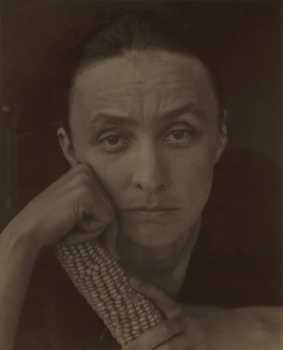 Georgia O'Keeffe by Alfred Stieglitz, photograph, 1920
