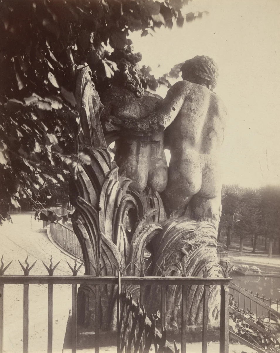Saint-Cloud by Eugène Atget, photograph, 1923