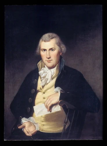 Elie Williams by Charles Willson Peale, artwork, 1789