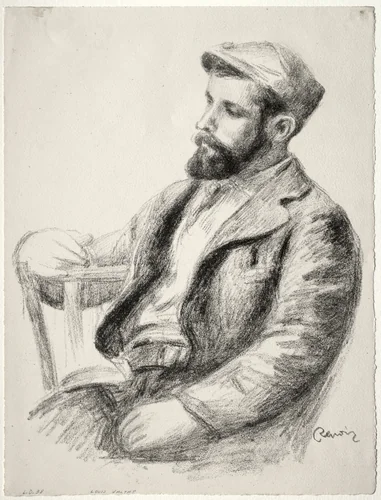 Louis Valtat by Pierre-Auguste Renoir, print, 1904