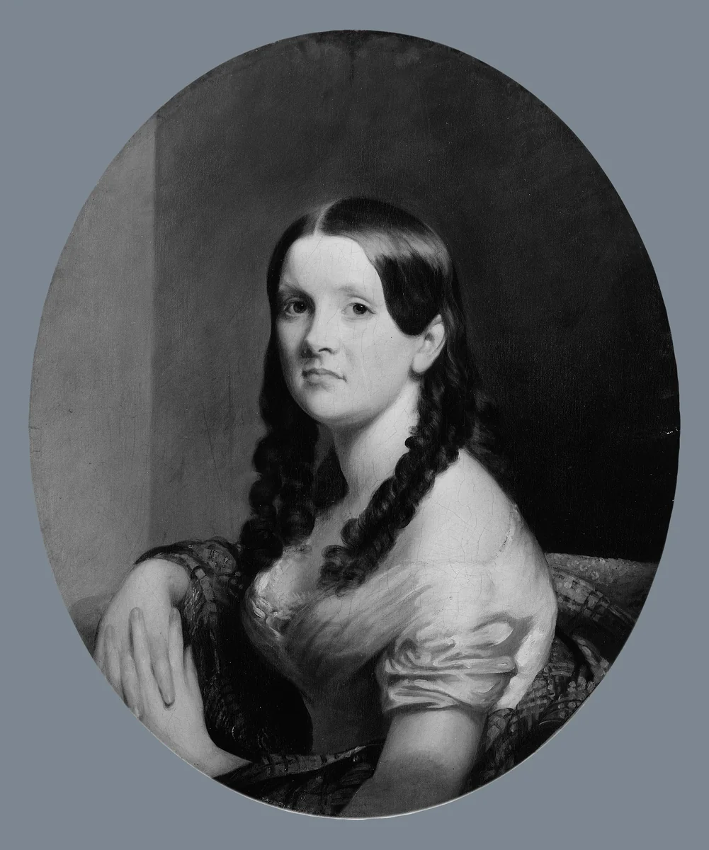 Mrs. Francis Stanton Blake by Chester Harding, artwork, 1837-1844